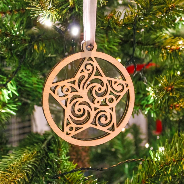 Starlight handmade Christmas decoration