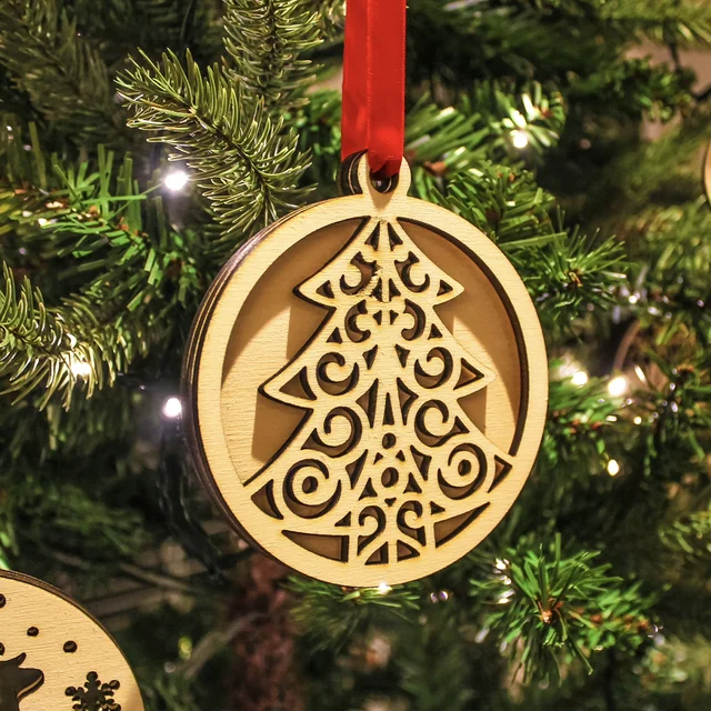 Woodland handmade Christmas decoration
